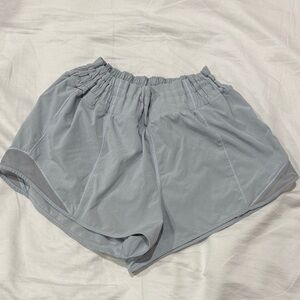 lululemon athletica Women's Light Gray Athletic Shorts